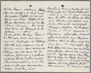 Notizen des Künstlers auf einem Stuhl (Tinte auf Papier) von Max Liebermann